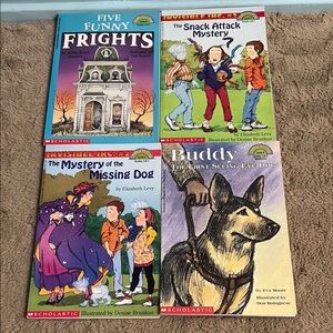 Hello Reader Level 4 (Grade 2-3) Books (Fright/Invisible Inc., Buddy)